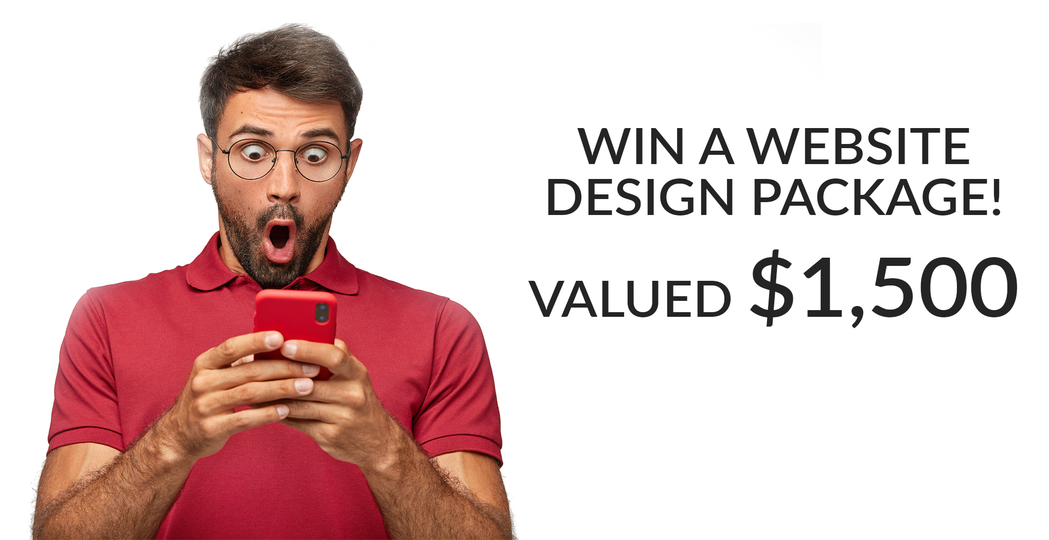 WIN WEBSITE DESIGN PACKAGE $1500